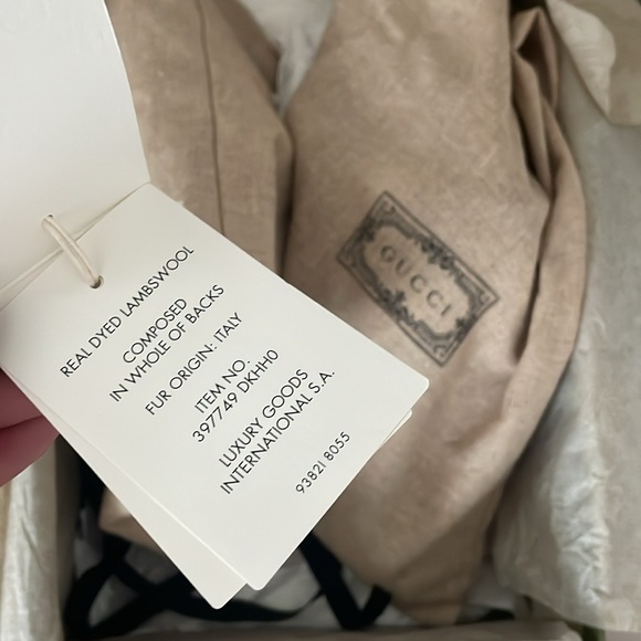 Gucci Princetown Genuine Shearling Mule - Picture 11 of 12